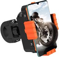rotating handlebar motorcycle bracket compatible car electronics & accessories logo