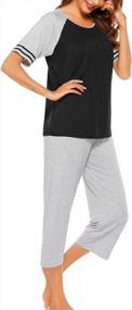 img 1 attached to Women'S Pajama Sets: SWOMOG Two-Piece Nightwear Long Sleeve Sleepwear Lounge Wear