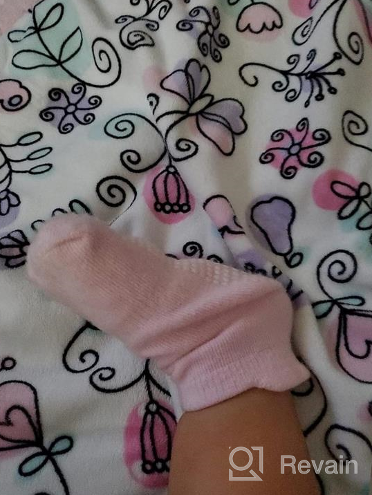 img 1 attached to 🧦 CozyWay Baby Non Slip Socks: Grippy Toddler Ankle Socks for Infants, Kids, Little Girls, Boys review by Warrick Batebi