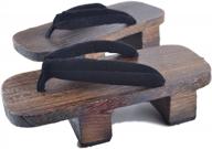 👘 exquisite gk japanese traditional wooden sandals: embrace authentic japanese craftsmanship logo