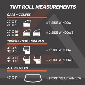 img 1 attached to 🔆 MotoShield Pro 2mil Ceramic Window Tint Film | Auto UV Block & Infrared Heat Reduction - Premium Professional Grade | 70% VLT, Size: 20” x 10 Ft Roll