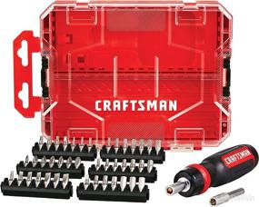 img 4 attached to CRAFTSMAN RATCHETING SCREWDRIVER 44PC CMHT68017
