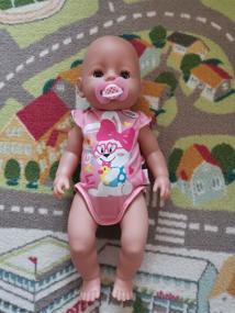 img 10 attached to Interactive doll Zapf Creation Baby born girl with magic eyes, 43 cm, 833698 multi-colored