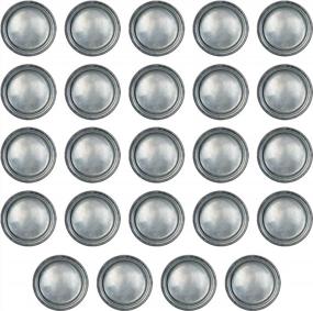 img 4 attached to Medieval Pirate And Halloween Themed Paper Plates – Set Of 24 Pewter Disposable Tableware For All Occasions – 9 Inch, 58178