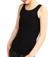 cotton vest tank tops for plus size lesbians and tomboys - baronhong chest binder logo