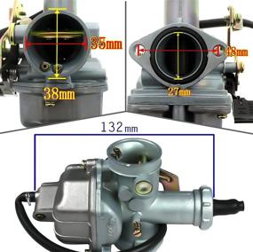 img 3 attached to 🛠️ High-Quality Carburetor for Honda ATC 200E ATC200E Big Red 1982-1983 Trike