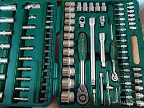 img 24 attached to Universal JONNESWAY S04H52494S, 94 pcs, green