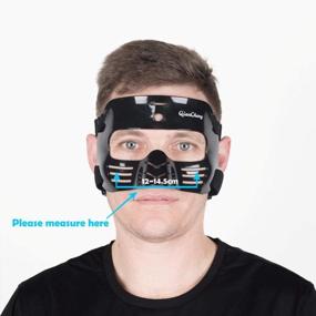 img 3 attached to Stay Safe With Qiancheng Nose Guard Face Shield - Perfect Solution For Protection From Nose And Face Injuries!