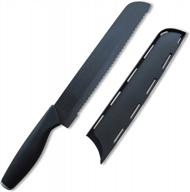 нож для хлеба cestari advanced ceramic revolution: 8-дюймовое зубчатое лезвие, не требующее заточки — кухонный набор с ножом для нарезки и защитным чехлом в роскошной подарочной коробке логотип
