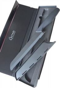 img 1 attached to Cestari Advanced Ceramic Revolution Bread Knife: 8 Inch Serrated Blade, Never Needs Sharpening - Kitchen Set With Slicing Knife & Safety Sheath In Luxury Gift Box