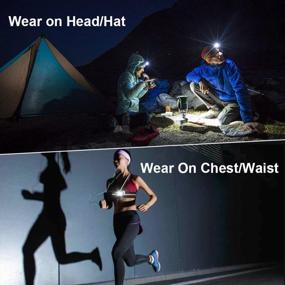 img 3 attached to 500Lm LED Chest Light: Rechargeable Runners' Headlamp For Night Running, 5Modes Waterproof & Reflector - Suitable For Kids, Hiking & More!