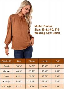img 3 attached to Women'S Cute Lace Blouse Top With Short Sleeve, Hollow Out Turtle Neck Design