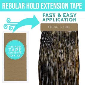 img 1 attached to Effortlessly Remove Tape-In Hair Extensions With Big Kizzy Remover 1 And Double-Sided Hair Extension Tape