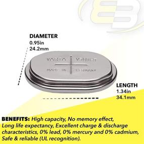 img 1 attached to 🔋 VARTA V500HRT Rechargeable Battery - 1.2V 600mAh NiMH