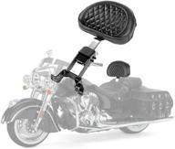 🏍️ enhance your riding comfort with the diamond plug-in driver backrest pad for indian chief motorcycles (type c) - 2014-2022 models логотип