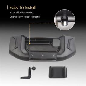 img 2 attached to 📱 SNA Dash Phone Mount: The Perfect RAM 1500 Cell Phone Holder & Organizer for 8.4" Screen