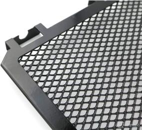 img 3 attached to 🔒 Xitomer Radiator Guard for XSR 700 2013-2020 - Black Radiator Grill Cover & Protector