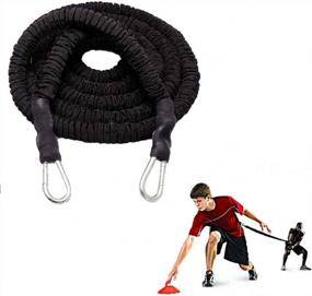 img 4 attached to Improve Speed, Stamina, And Strength With YNXing Resistance Training Rope For Explosive Force And Bounce In Physical Training