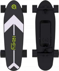 img 4 attached to Hiboy S11 Electric Skateboard – Wireless Remote, E-Skateboard 12.4 mph Max Speed, 6-9 Mile Range, 350W Motor – Upgraded Version for Adults and Teens