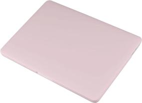 img 1 attached to Защитите свой MacBook Pro 16 дюймов с гладким матовым жестким чехлом UESWILL из розового кварца