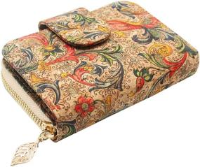 img 4 attached to Wallet Boshiho Womens Zipper Eco Friendly Women's Handbags & Wallets in Wallets