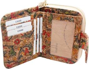 img 1 attached to Wallet Boshiho Womens Zipper Eco Friendly Women's Handbags & Wallets in Wallets