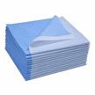tidi avalon papers single-use medical equipment drape, blue, 40" x 60" (pack of 100) - stretcher sheet or treatment table cover - fluid and barrier protection - tissue/poly - medical supplies (356) logo