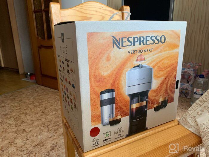 img 1 attached to Breville Nespresso Vertuo Next BNV550GRY Espresso Machine with Aeroccino in Light Grey review by Kiyoshi Tada ᠌