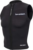 неопреновый жилет на молнии премиум-класса 3 мм для женщин от lemorecn wetsuits логотип