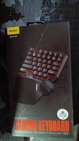 img 16 attached to Baseus GAMO One-Handed Gaming Keyboard Black (GMGK01-01)