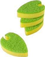 🧽 evriholder quick dry dishwashing sponge with silverware slot, hangable on faucets, pack of 4 sponges logo