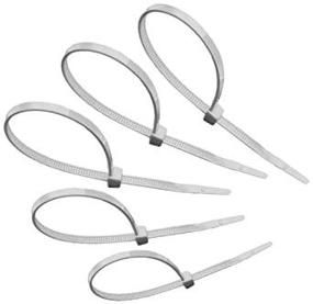 img 2 attached to 🔗 Tach-It 8" x 40 lb Natural Colored Cable Tie (Pack of 1000) - High Tensile Strength at an Affordable Price