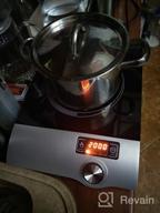 img 1 attached to Induction cooker Kitfort KT-108, silver review by Gabriela Strzeek ᠌