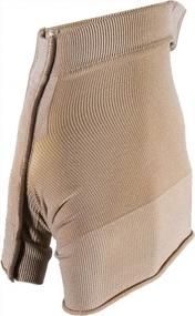 img 2 attached to Truform 15-20 MmHg Lymphedema Compression Gauntlet - Post Mastectomy Support In Beige, Medium