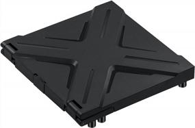 img 4 attached to Black Dust Cover Case With Headset Holder And Filter For Xbox Series X By Mcbazel - Enhances Console Protection And Air Quality