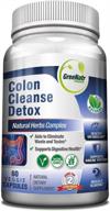 natural colon cleanse and detox для похудения с пробиотиками и слабительными для здорового пищеварения и поддержки иммунитета - 15-дневный травяной комплекс в 60 растительных капсулах логотип