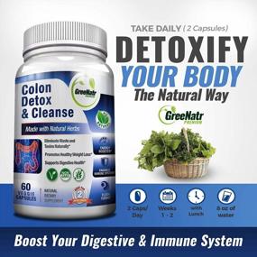 img 1 attached to Natural Colon Cleanse And Detox For Weight Loss With Probiotics And Laxatives For Healthy Digestion And Immune Support - 15 Day Herbal Complex In 60 Veggie Capsules