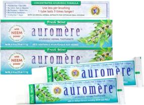 img 4 attached to 🌿 Auromere Ayurvedic Herbal Toothpaste: All-Natural 16Oz for Optimal Oral Health