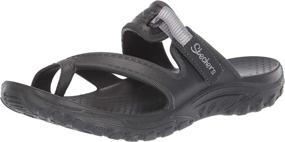 img 4 attached to Skechers Womens Reggae Molded Webbing Sandal Women's Shoes - Athletic