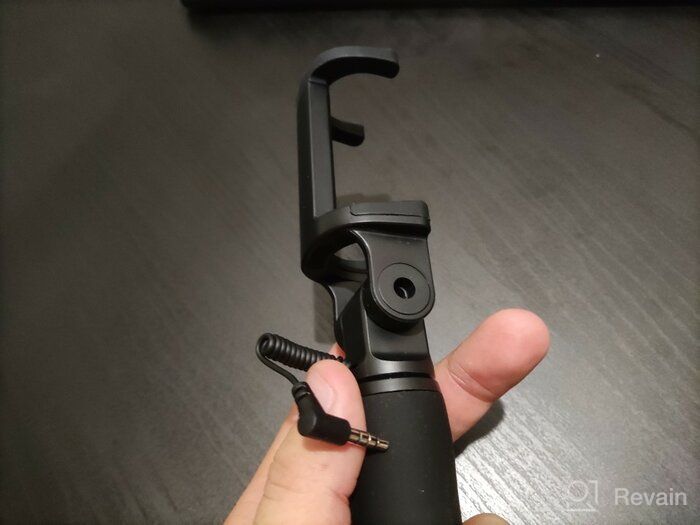 img 2 attached to 📸 Xiaomi Mi Selfie Stick Tripod Monopod Bluetooth - Black: Capture Perfect Selfies with Ultimate Convenience review by Hideo Ebara ᠌