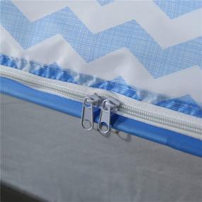 img 1 attached to Foldable Mosquito Net Tent Canopy For Bedroom Decor - CdyBox (Blue, 1.2X2.0M)