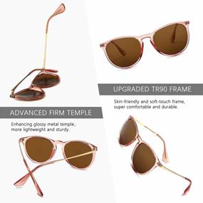 img 1 attached to Step Into Style With SUNGAIT'S Vintage Round Sunglasses For Women And Men