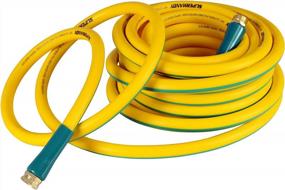 img 2 attached to SuperHandy Garden Water Hose 5/8" Inch X 50' Foot Heavy Duty Premium Commercial Ultra Flex Hybrid Polymer Max Pressure 150 PSI/10 BAR With 3/4" GHT Fittings