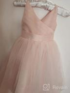 img 1 attached to Stunning Glamulice Lace Flower Girl & Bridesmaid Dresses for Weddings & Pageants review by Joe Greiner