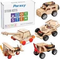 engage your child's curiosity with the 5 in 1 stem kit - the perfect educational building toy for 8-12 year old boys and girls logo