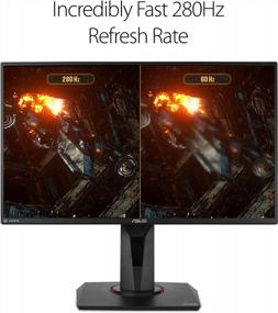 img 3 attached to ASUS VG259QM 24.5" 1920X1080 DisplayPort HDR Gaming Monitor, 280Hz, Flicker-Free, Pivot, Tilt, Height Adjustments