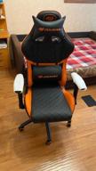 img 1 attached to Gaming chair COUGAR Armor ONE, upholstery: imitation leather, color: black review by Boyan Lalov ᠌