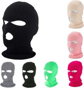 img 2 attached to Balaclava Weather Thermal Cycling V Tears Motorcycle & Powersports best on Protective Gear