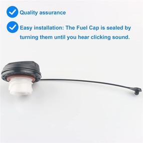 img 2 attached to 🔒 Premium Gas Cap Replacement for Ford Mercury - Compatible with FC1060, FC-1060 - Ford Escape, Ford Focus, Mercury Mariner (2005-2007)