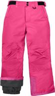 keep your kids warm and comfy in gemyse insulated waterproof ski pants logo